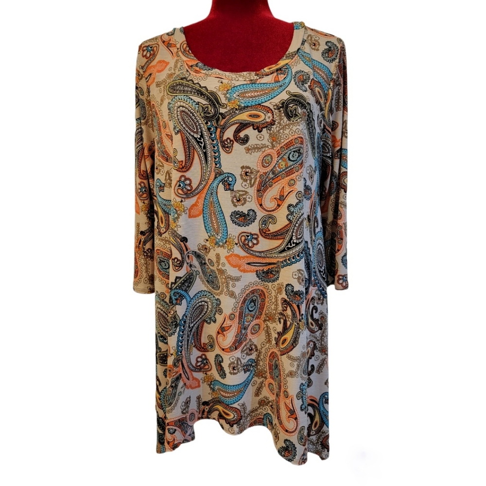 Honeyme 3/4 sleeve tunic